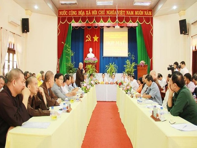 Bình Phước họp mặt chức sắc các tôn giáo và già làng...