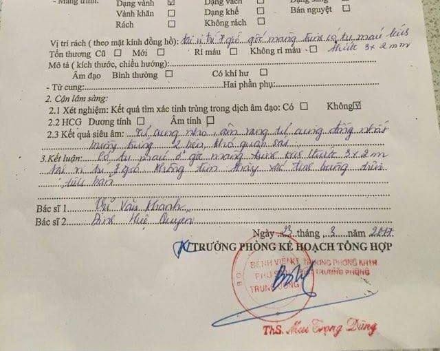 Vụ cháu bé nghi bị xâm hại: Có tụ máu ở góc màng trinh