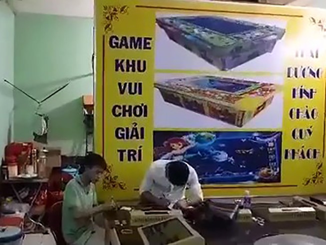 Phá ổ cờ bạc núp bóng tiệm game bắn cá ở quận 11