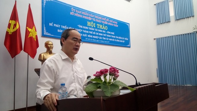 Bí thư Nguyễn Thiện Nhân:TP phải thành trung tâm giống