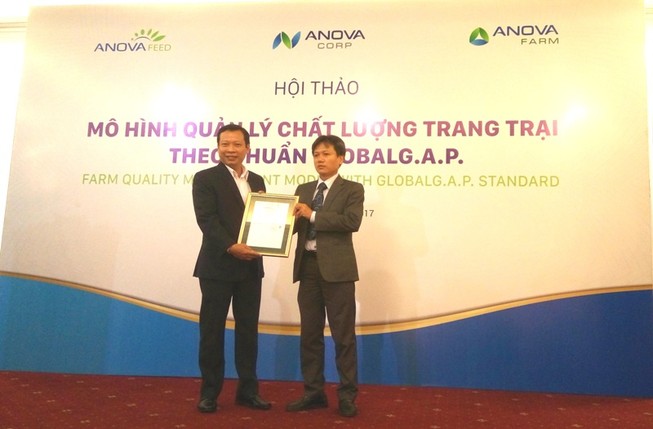 Trại heo đầu tiên tại Việt Nam đạt GlobalG.A.P