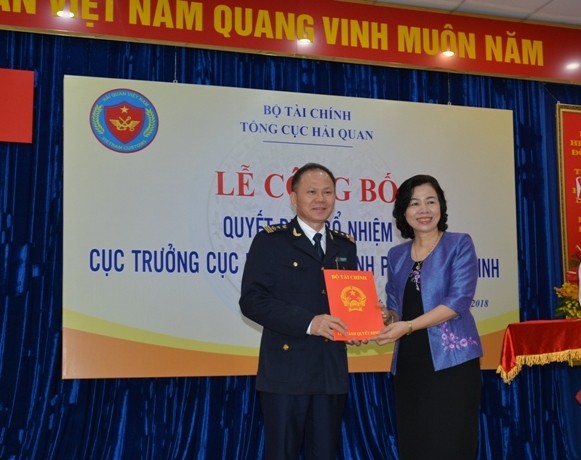 Ông Đinh Ngọc Thắng giữ chức cục trưởng Cục Hải quan TP.HCM