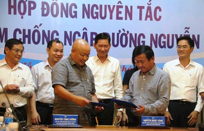 TP.HCM ký hợp đồng thuê máy bơm 'khủng' chống ngập