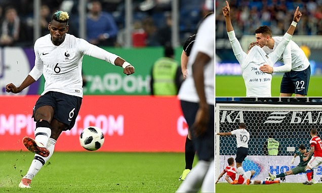 Sao MU, PSG rực sáng, Pháp hạ gục chủ nhà World Cup