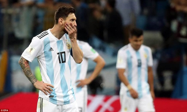 Nhìn lại diễn biến trận Argentina thua thảm Croatia 0-3