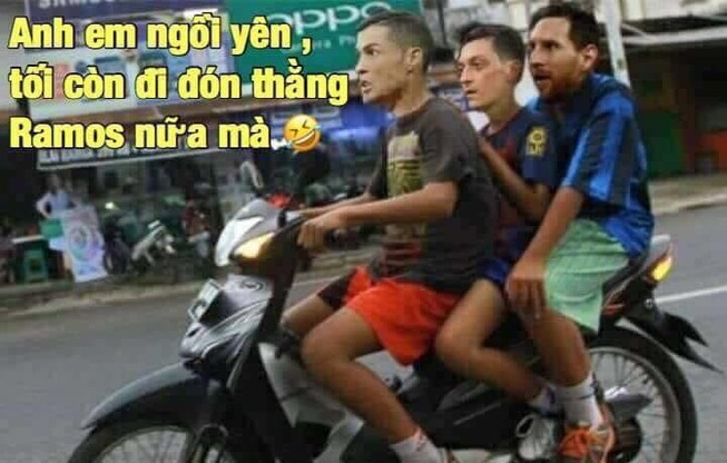 Ronaldo, Ozil, Messi đi đón Ramos