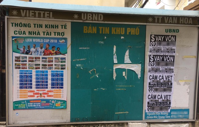 Tiếp thị mùa World Cup của “tín dụng đen”