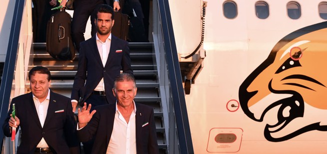Iran là đội đầu tiên 'xông đất' Nga