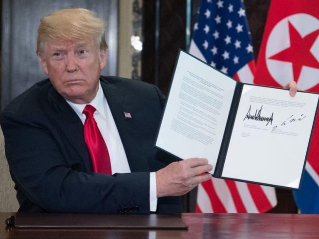 Tiết lộ 4 điểm 'đinh' ông Kim Jong-un ký với ông Trump
