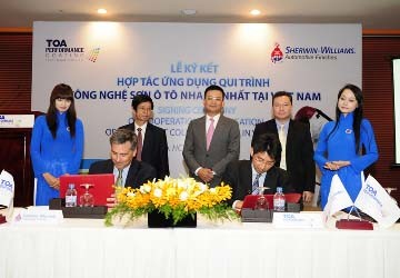 Ra mắt công nghệ sơn xe nhanh nhất Việt Nam