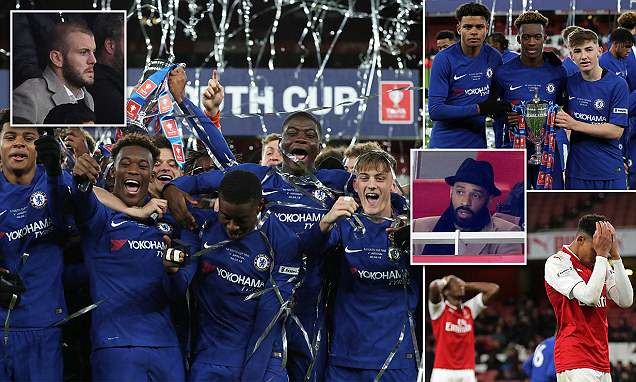 Hạ nhục Arsenal, Chelsea vô địch FA Cup
