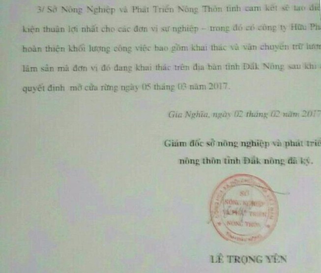 Giả chữ ký giám đốc sở để khất nợ