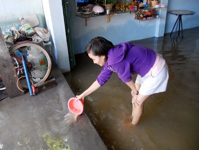Xây 8 bờ bao chống ngập ở Hóc Môn