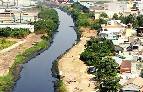 Giao mặt bằng dự án cải tạo Tham Lương – Rạch Nước Lên