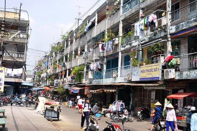 Lồng ghép nhiều chung cư vào gói đầu tư cải tạo