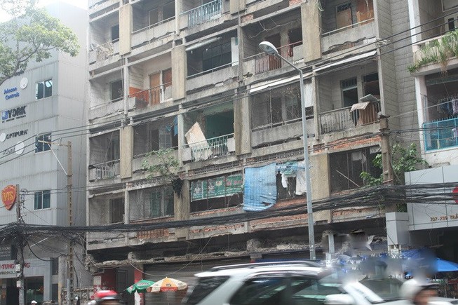 Chung cư nào cũ và nguy hiểm nhất TP.HCM?