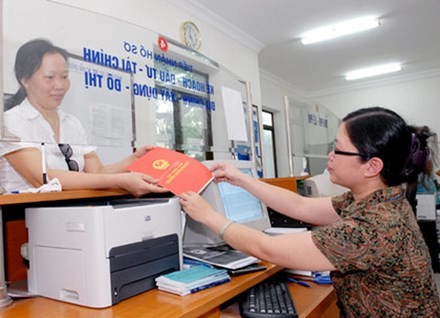 Từ 1-1-2017, thu lệ phí trước bạ với nhà, đất là 0,5%