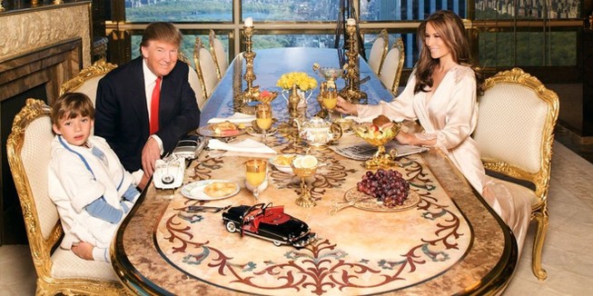 Donald Trump sẽ dát vàng toàn bộ Nhà Trắng?