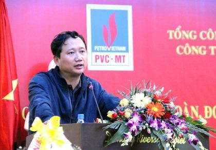 ông Trịnh Xuân Thanh thời còn ở ngành xây lắp dầu khí - ảnh Internet