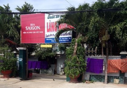 Một thiếu tá công an bị thương trong quán nhậu