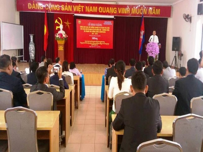 Cán bộ Campuchia sang VN bồi dưỡng nghiệp vụ thanh tra