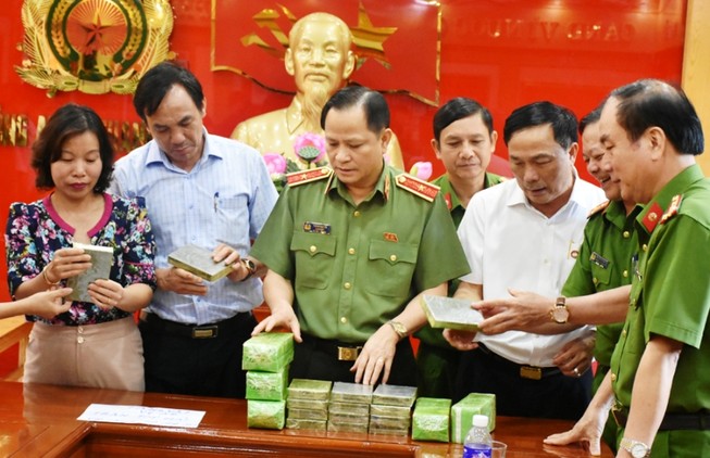 Thiếu tướng Trịnh Xuyên biểu dương Ban chuyên án ma túy