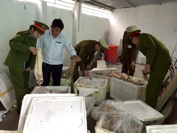 500 kg thịt mèo lậu trên xe khách xuyên Việt