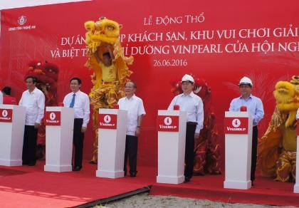 Phó Thủ tướng dự lễ động thổ dự án trên 900 tỉ đồng ở Nghệ An