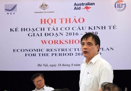 Tái cơ cấu kinh tế: Dứt khoát không có cơ chế 'xin-cho'