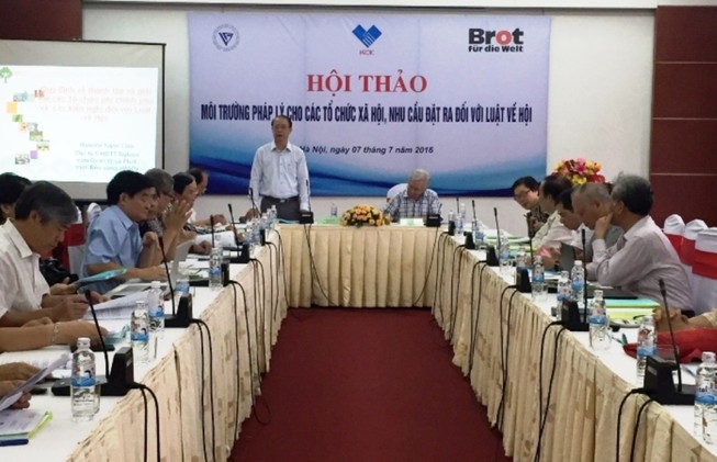 Vusta kiến nghị xem xét chưa thông qua Luật về Hội