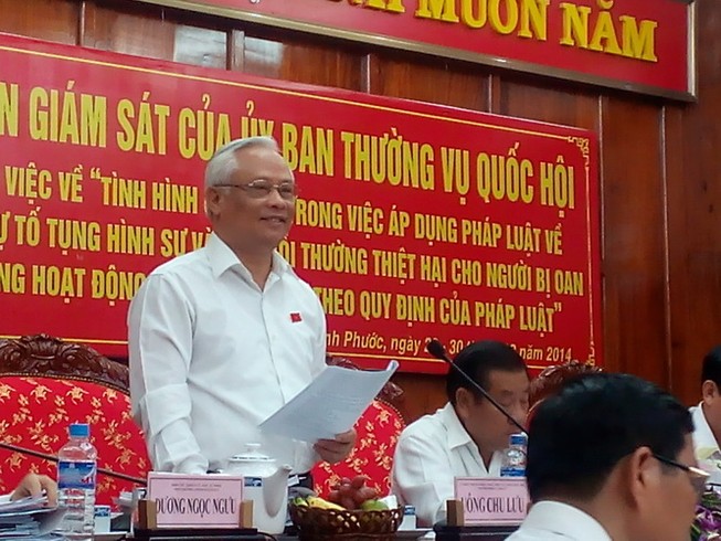 Quốc hội giám sát án oan tại Bình Phước: Sẽ xác định sự thật vụ án Lê Bá Mai