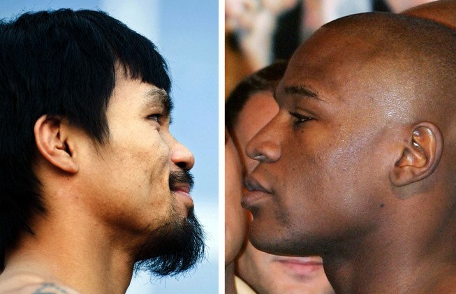 Trước trận siêu quyền anh Myweather- Pacquiao: Họ choảng nhau là có kỷ lục ra đời