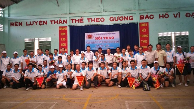 Cục THA Dân sự TP.HCM tổ chức hội thao chào mừng 70 thành lập ngành tư pháp