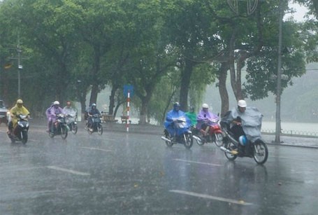Có mưa rào và giông nhiều nơi trên toàn quốc trong 6 ngày nghỉ lễ
