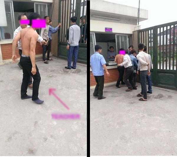 Hà Nội: Học sinh đánh thầy giáo vỡ mũi ngay trước cổng trường