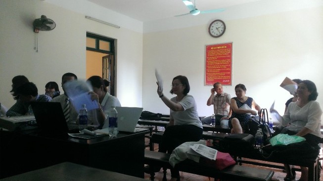 Phiên tòa thời… nắng nóng 40 độ C