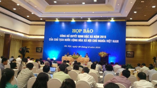 Hơn 18.000 phạm nhân được đặc xá trong dịp Quốc Khánh 2-9