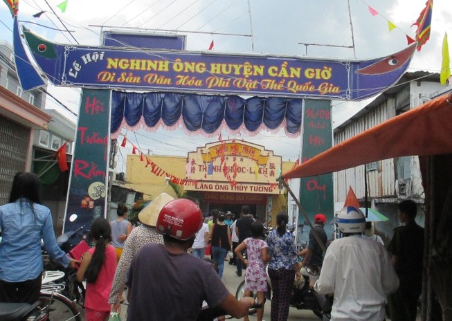 Tưng bừng lễ mừng công ngư dân Cần Giờ