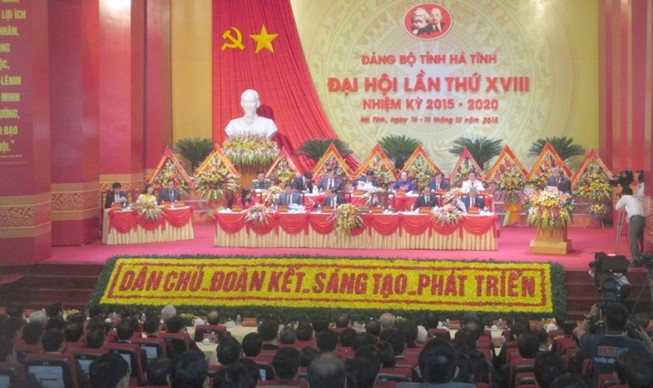 ĐH Đảng bộ Hà Tĩnh: Sớm đưa Vũng Áng trở thành trung tâm của khu vực