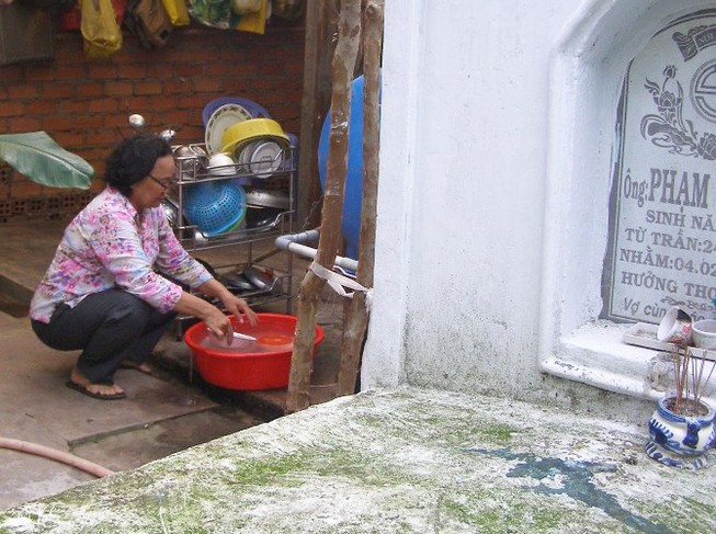 Bất an với nguồn nước giếng khoan