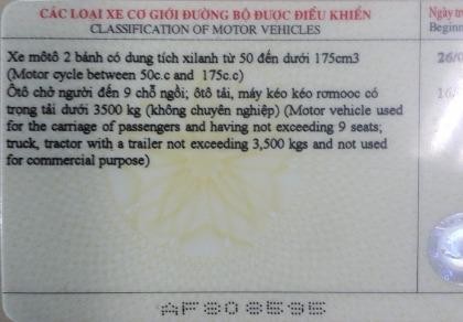 Khi nào hết hạn chuyển đổi GPLX qua mẫu PET?