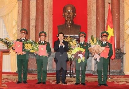 Mức lương mới của các tướng lĩnh thuộc Bộ Quốc phòng