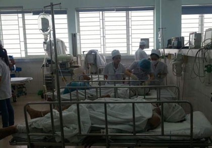 6 công nhân bị thương nặng trong vụ nổ tàu ở Hải Phòng