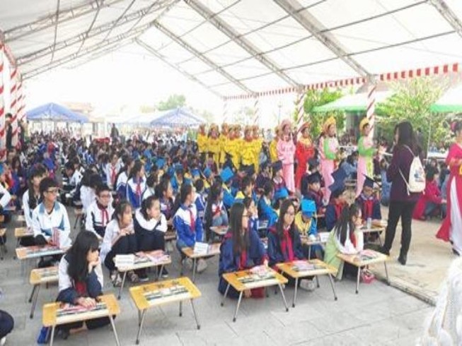 Hải Phòng: Hơn 500 học sinh giỏi dự lễ khai bút