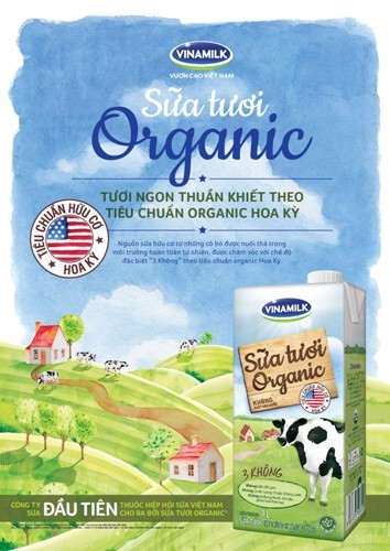Xu hướng dinh dưỡng mới từ sữa hữu cơ Organic