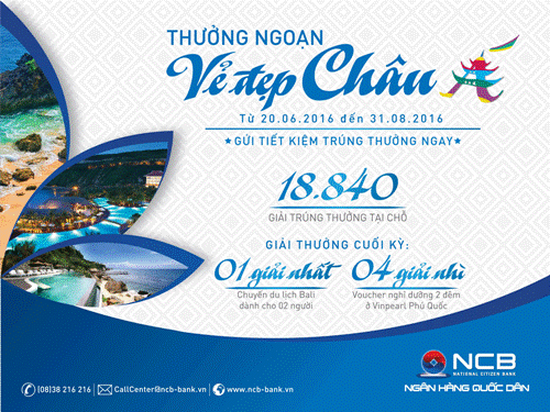 Thưởng ngoạn vẻ đẹp châu Á cùng NCB