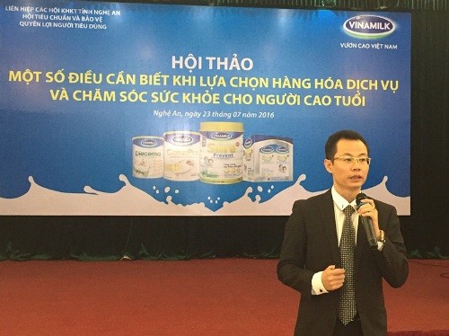 Cùng Vinamilk chăm sóc sức khỏe người cao tuổi