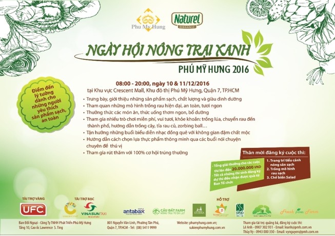 Cuộc thi 'Sống xanh cùng Phú Mỹ Hưng'