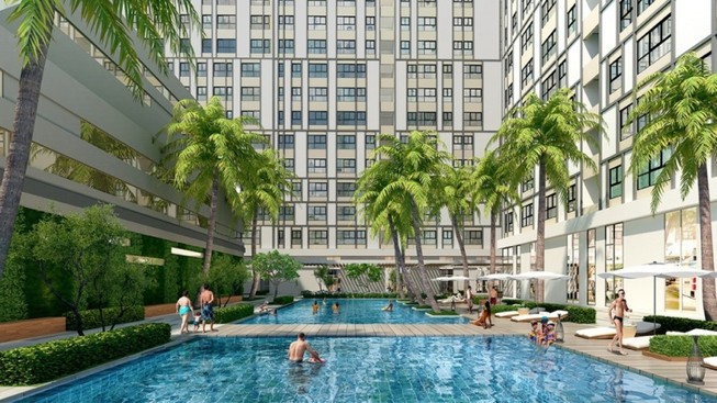 Căn hộ 852 triệu, 2 phòng ngủ tại quận 2 hút người trẻ