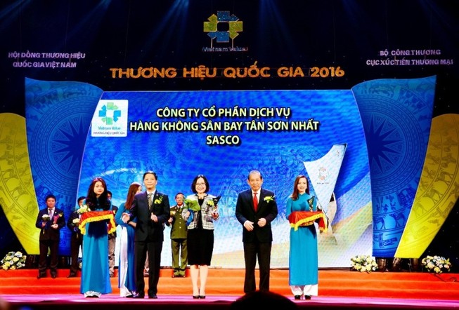 SASCO đạt Thương hiệu Quốc gia 2016